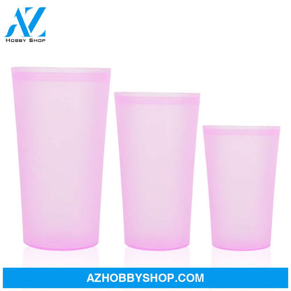 Food Silicone Bag Fresh-Keeping Storage Box Cuppink3Pcs