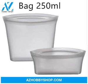 Food Silicone Bag Fresh-Keeping Storage Box Greybag250Ml