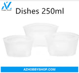 Food Silicone Bag Fresh-Keeping Storage Box Whitedishes250Ml