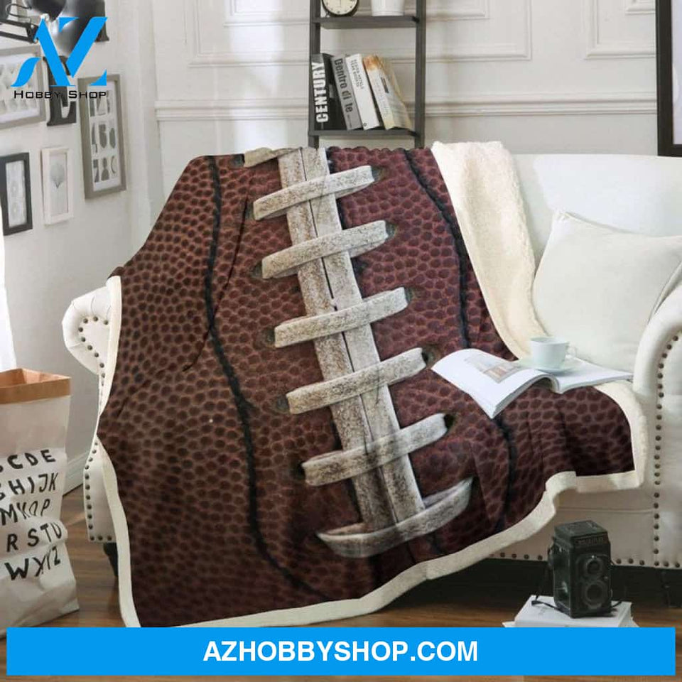 Football Blanket, Gift For Football Lovers Birthday Gift Home Decor Bedding Couch Sofa Soft and Comfy Cozy