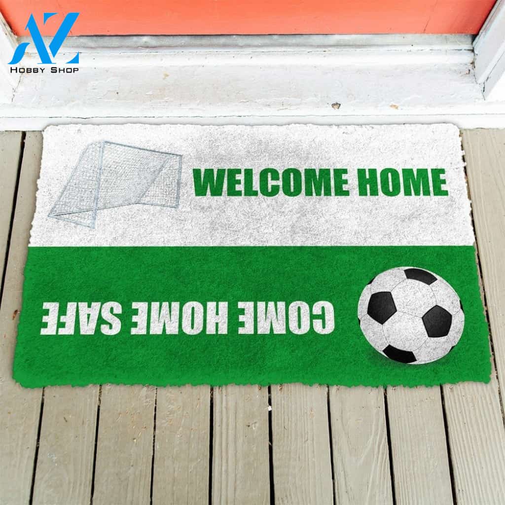 Gearhumans Gearhuman 3D Football Welcome Home Custom Doormat