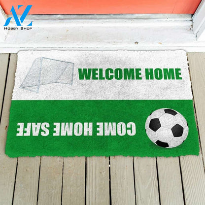 Gearhumans Gearhuman 3D Football Welcome Home Custom Doormat