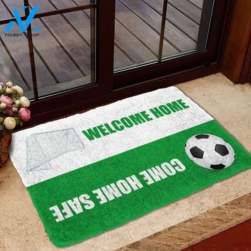 Gearhumans Gearhuman 3D Football Welcome Home Custom Doormat