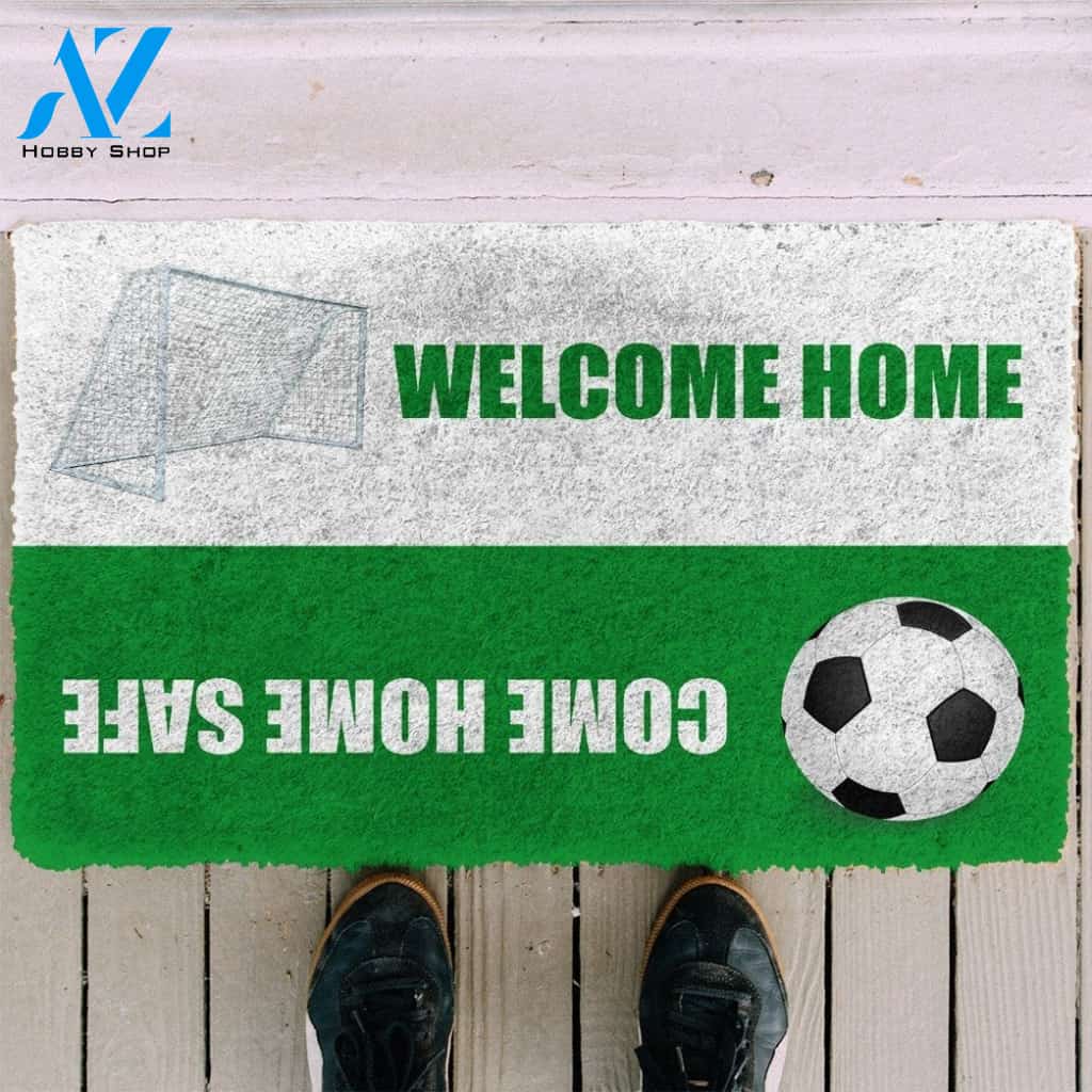 Gearhumans Gearhuman 3D Football Welcome Home Custom Doormat