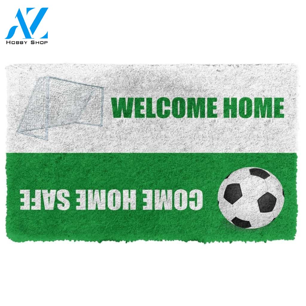 Gearhumans Gearhuman 3D Football Welcome Home Custom Doormat