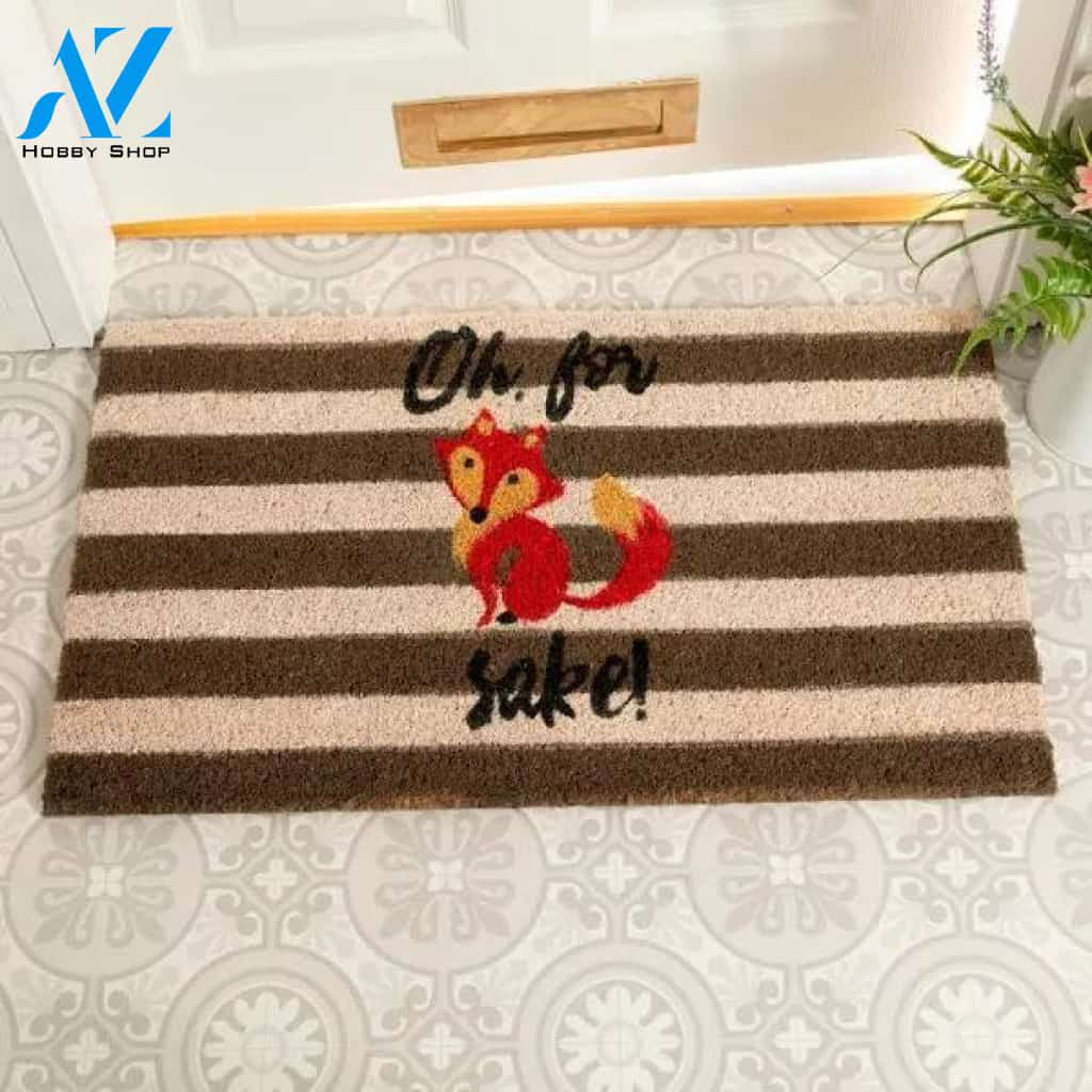 For Fox Sake Doormat