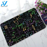 Formulas Calculations Math Doormat Indoor And Outdoor Doormat Warm House Gift Welcome Mat Birthday Gift For Teacher Class School Kid student