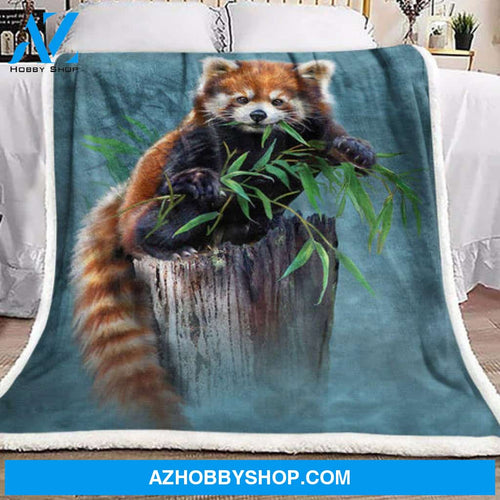 Fox Blanket, Bamboo Red Fox