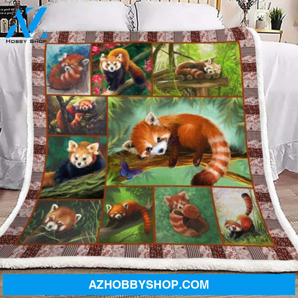 Fox Blanket, Cute Red Fox Gift For Fox Lovers