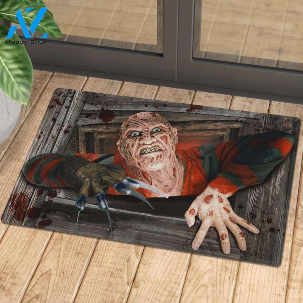 Freddy Krueger Doormat | Welcome Mat | House Warming Gift