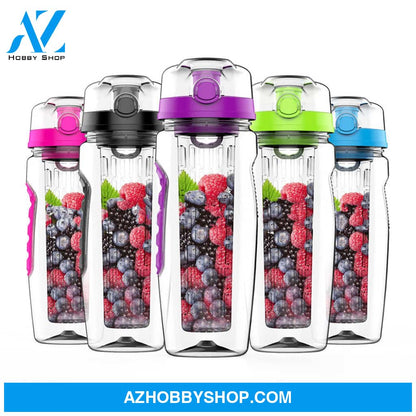Free Fruit Infuser Juice Shaker Bottle Portable Climbing Camp