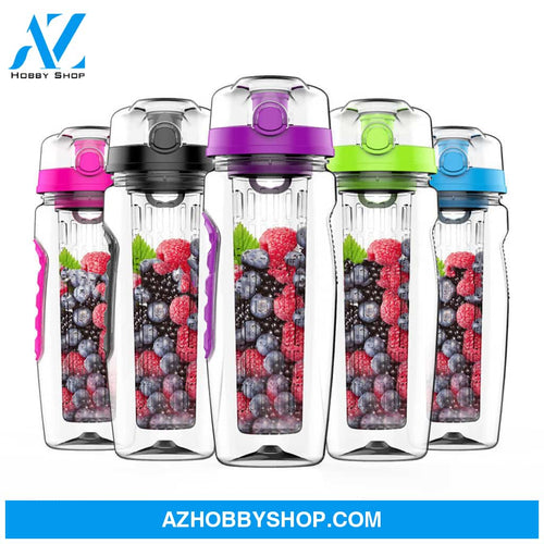 Free Fruit Infuser Juice Shaker Bottle Portable Climbing Camp