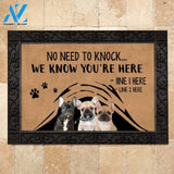 French bulldog M288 Custom Doormat All Over Printed (6228)