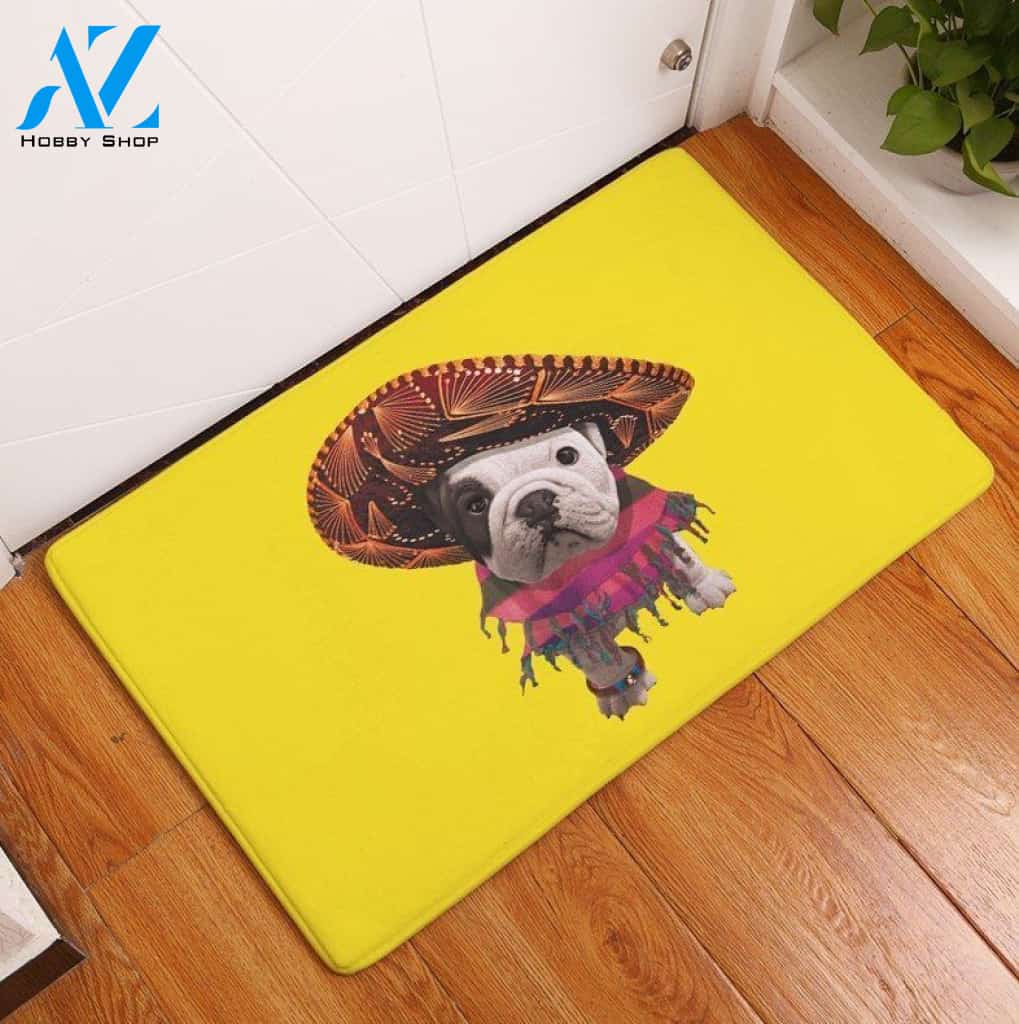 French Bulldog CL070822MDD Doormat