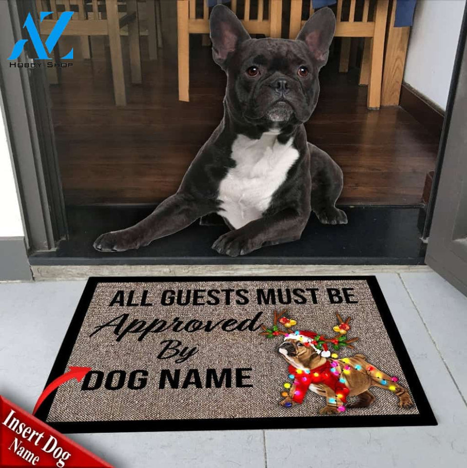 French bulldog Ds76 DoorMat All Over Printed(6888)