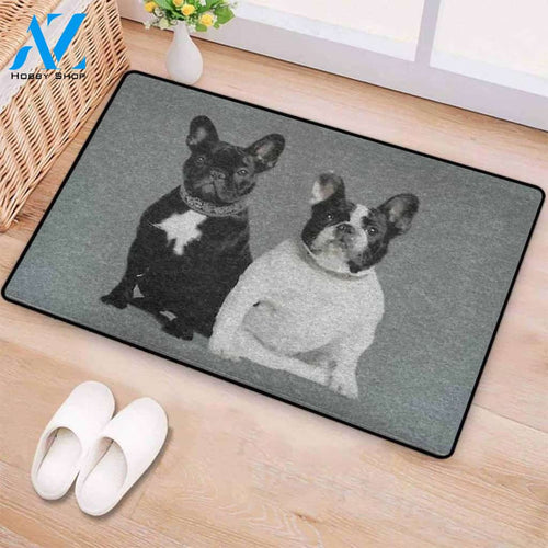 French Bulldog Home Decor Doormat - Welcome Mat - House Warming Gift