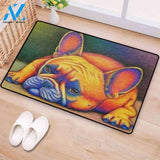French Bulldog Home Decor Doormat - Welcome Mat - House Warming Gift
