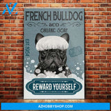 French Bulldog Organic Soap Company Canvas Wall Art, Wall Decor Visual Art
