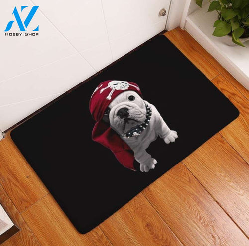 French Bulldog Pirate CL070819MDD Doormat