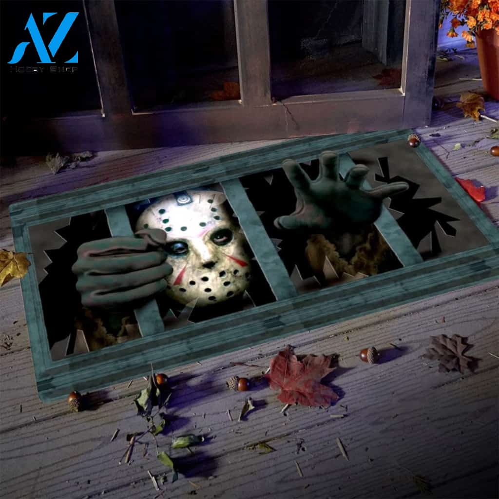 Friday The 13th Halloween Doormat