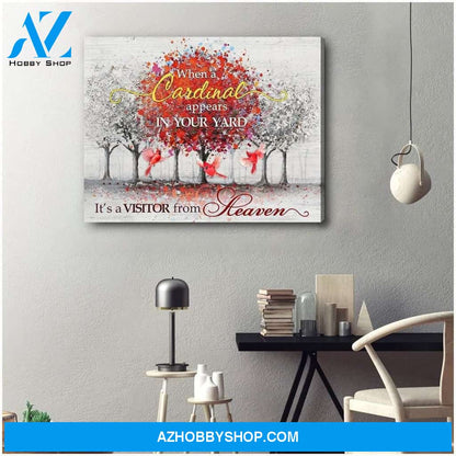 From Heaven Cardinal Wall Art Canvas
