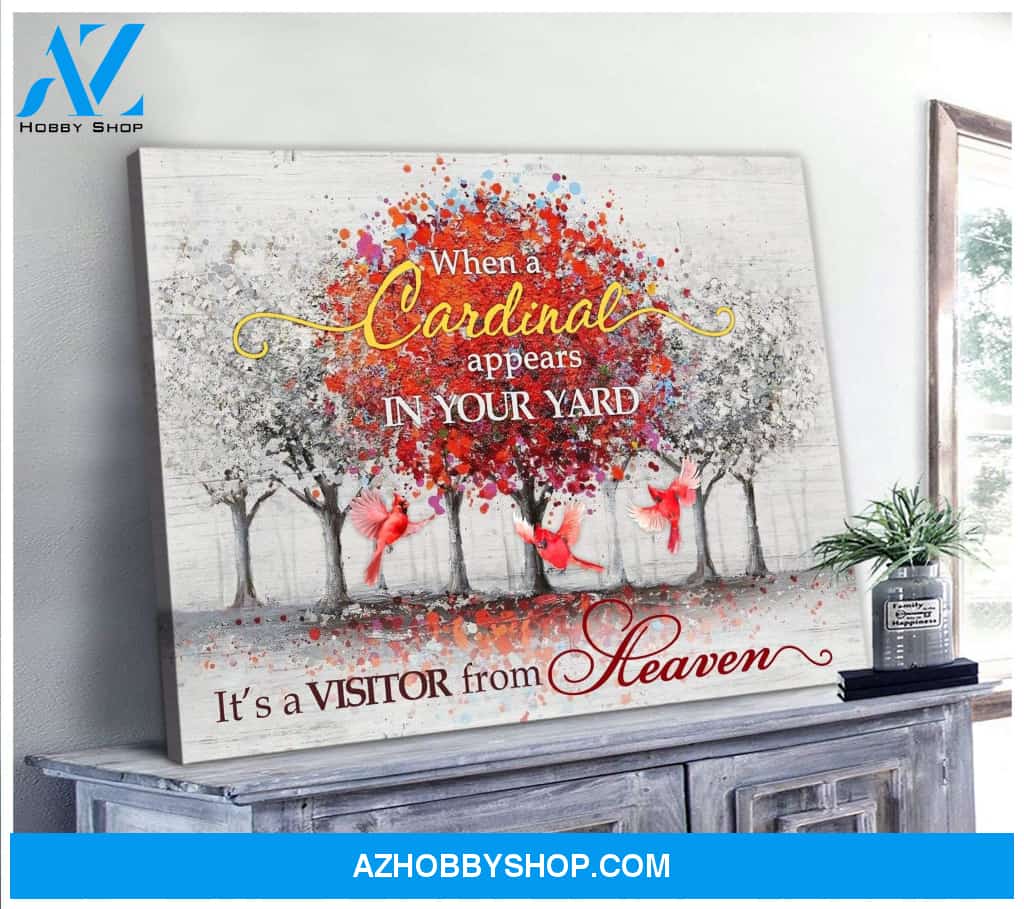 From Heaven Cardinal Wall Art Canvas