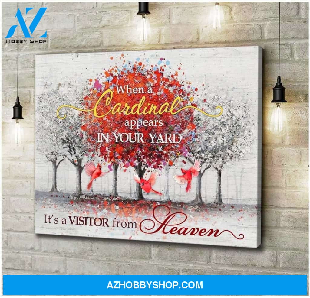 From Heaven Cardinal Wall Art Canvas