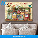 Fruit of the spirit Hummingbird Canvas Wall Art Decor