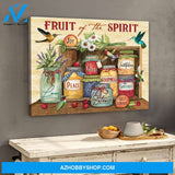 Fruit of the spirit Hummingbird Canvas Wall Art Decor