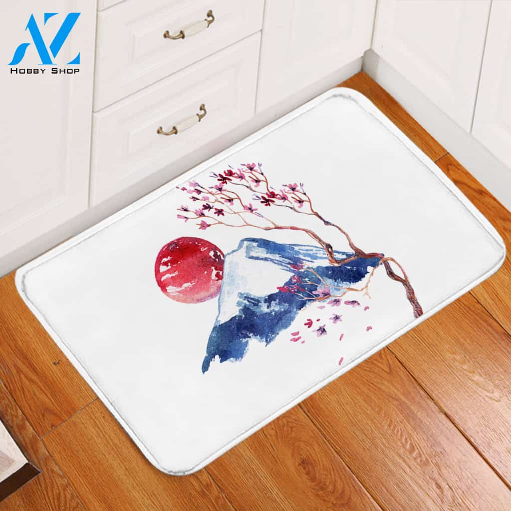 Fuji Mountain Door Mat