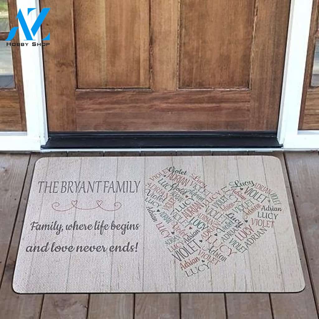 Full Of Love CLP1110046D Doormat