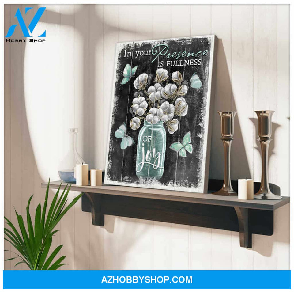 Fullness of Joy Butterfly Canvas Wall Art Decor