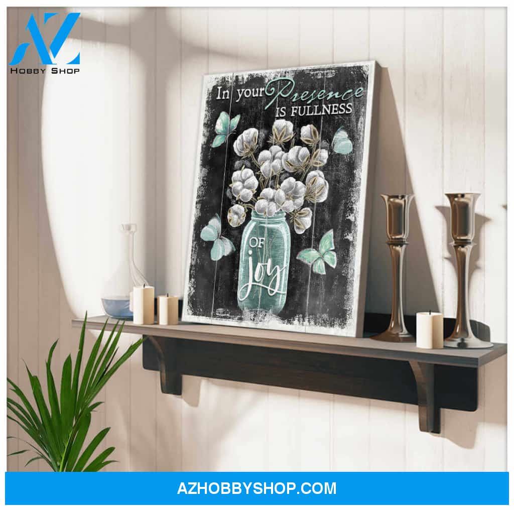 Fullness of Joy Butterfly Canvas Wall Art Decor