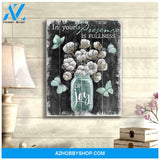 Fullness of Joy Butterfly Canvas Wall Art Decor