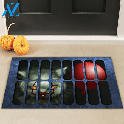 Funny Cat IT Halloween Style 1 - Doormat