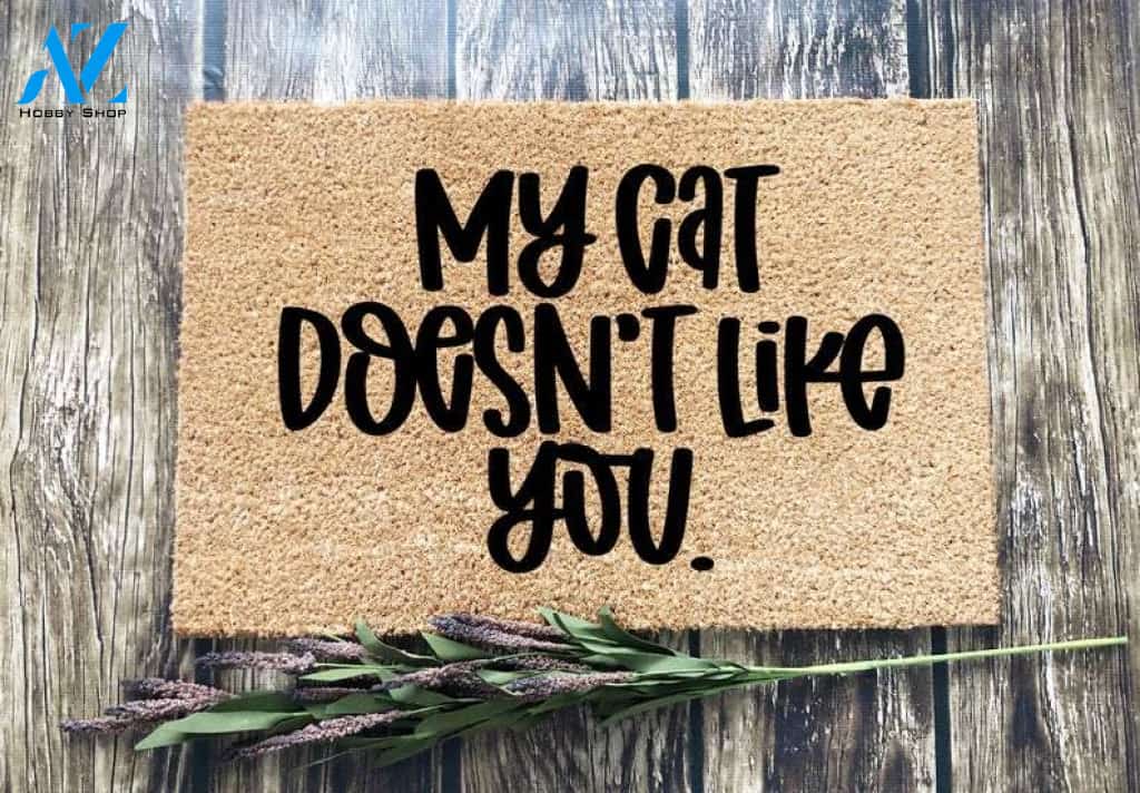 Funny Cat Mat, Cat Mom Mat, Cat Mat, Cat Mama Mat, Funny Quote Mat, Cat Lady Mat, Crazy Cat Lady Mat, Cat doormat