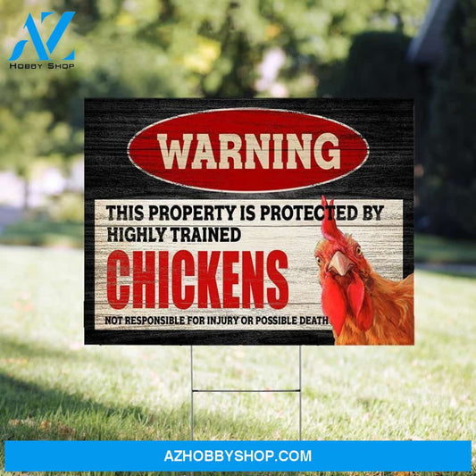 Funny Chicken Coop Sign Chicken Canvas And Poster, Canvas Painting, Wall Decor Visual Art