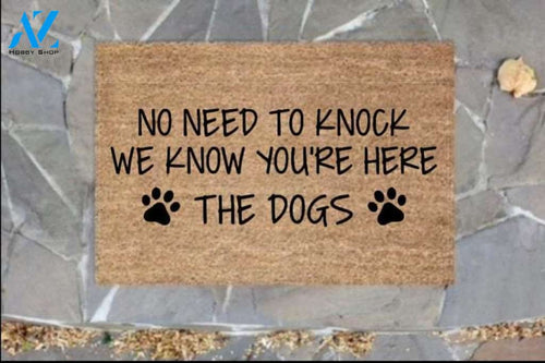 Funny Dog Easy Clean Welcome DoorMat | Felt And Rubber | 40x60 cm | 45x75 cm | 60x90 cm | Colorful | DO1617