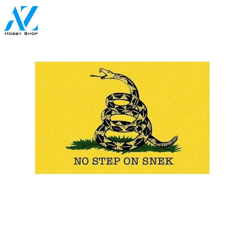 Funny No Step On Snek Doormat Welcome Mat House Warming Gift Home Decor Funny Doormat Gift Idea