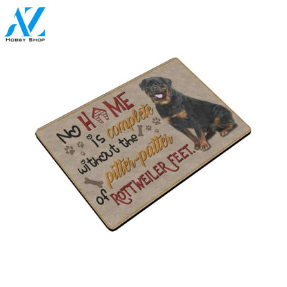 Funny Rottweiler Feel Printed Doormat Home Decor