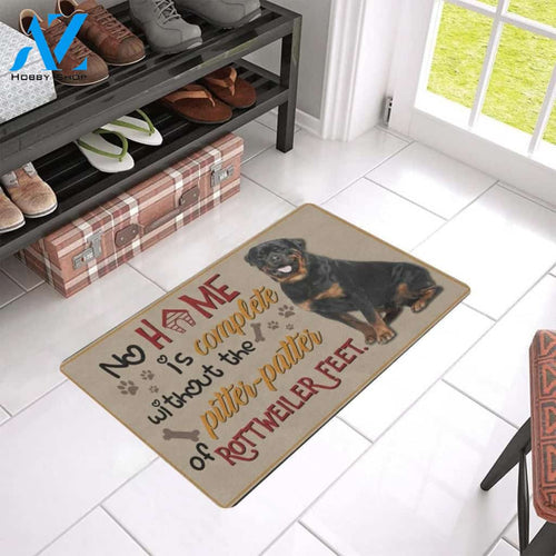 Funny Rottweiler Feel Printed Doormat Home Decor