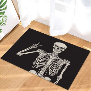 Funny Skull Halloween Doormat | Best Outdoor Halloween Decoration