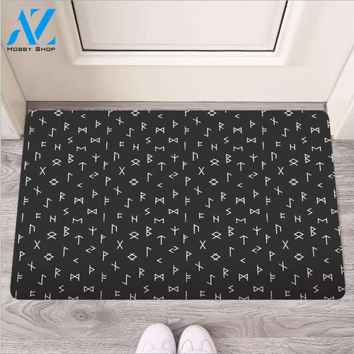 Futhark Viking Door Mat