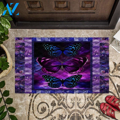 Galaxy Butterfly Doormat | Welcome Mat | House Warming Gift