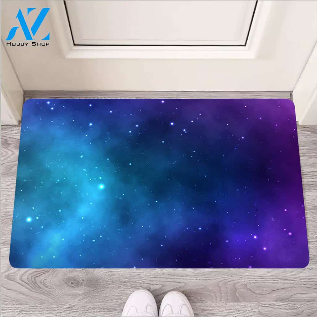 Galaxy Space Door Mat
