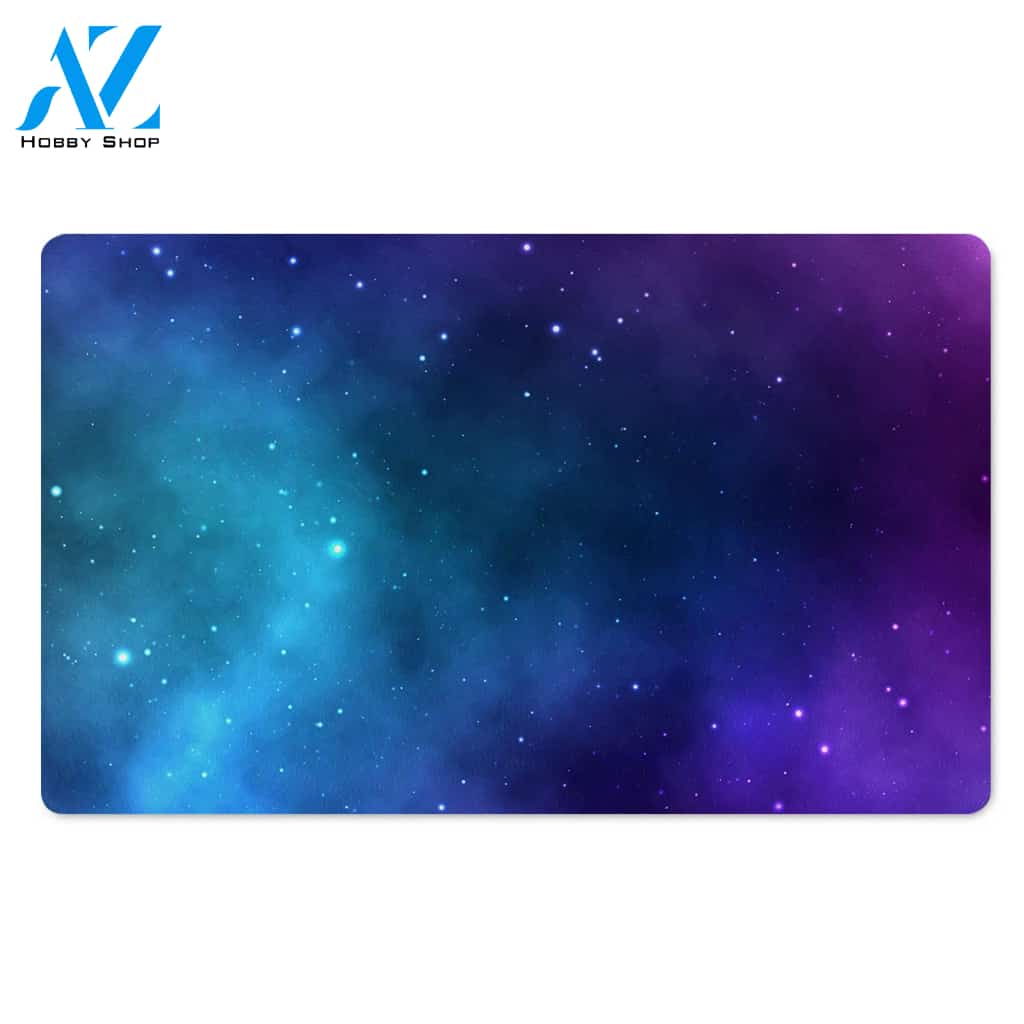 Galaxy Space Door Mat