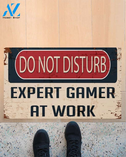 Gamer - Do Not Disturb Funny Indoor And Outdoor Doormat Gift For Game Lovers Birthday Gift Decor Warm House Gift Welcome Mat