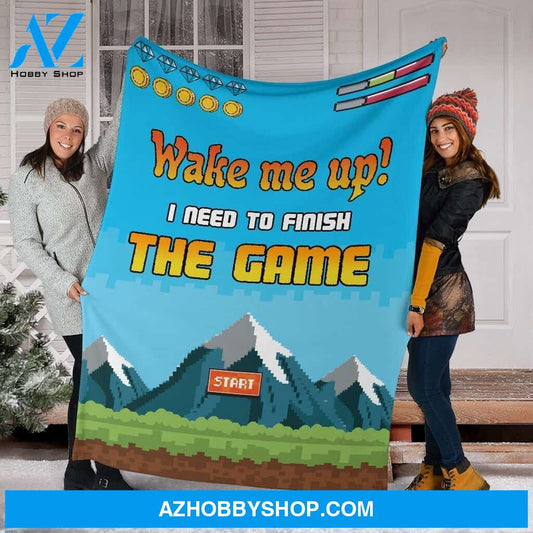 Gamer Inspired 3 Fleece Blanket
