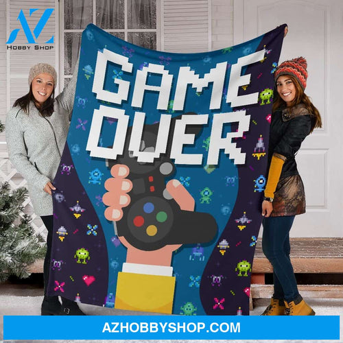 Gamer Inspired 5 Fleece Blanket