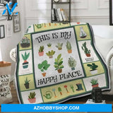 Garden Fleece Blanket